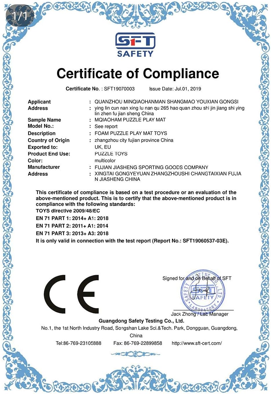 MQIAOHAM® 25 Pieces Puzzle Play Mats, Soft Baby Play Mat, Kids Interlocking Foam Floor Tiles, Toddlers Carpet Playmats G301025-101104