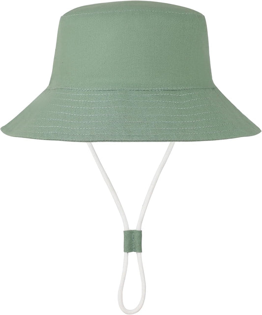 LPMOERA Baby Sun Hat Baby Boy Toddler Bucket Hats UPF 50+ for Baby Girls Boys Infant Beach Hat