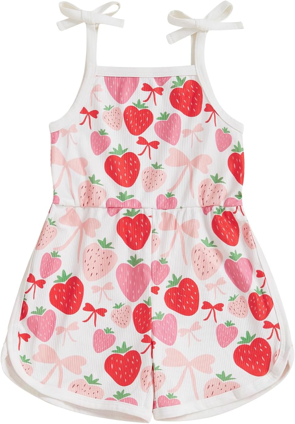 WZTYYDS Toddler Baby Girl Summer Clothes Floral Romper Tie-Up Strap Halter Jumpsuit Infant Summer Sling Playsuit 6M-3T