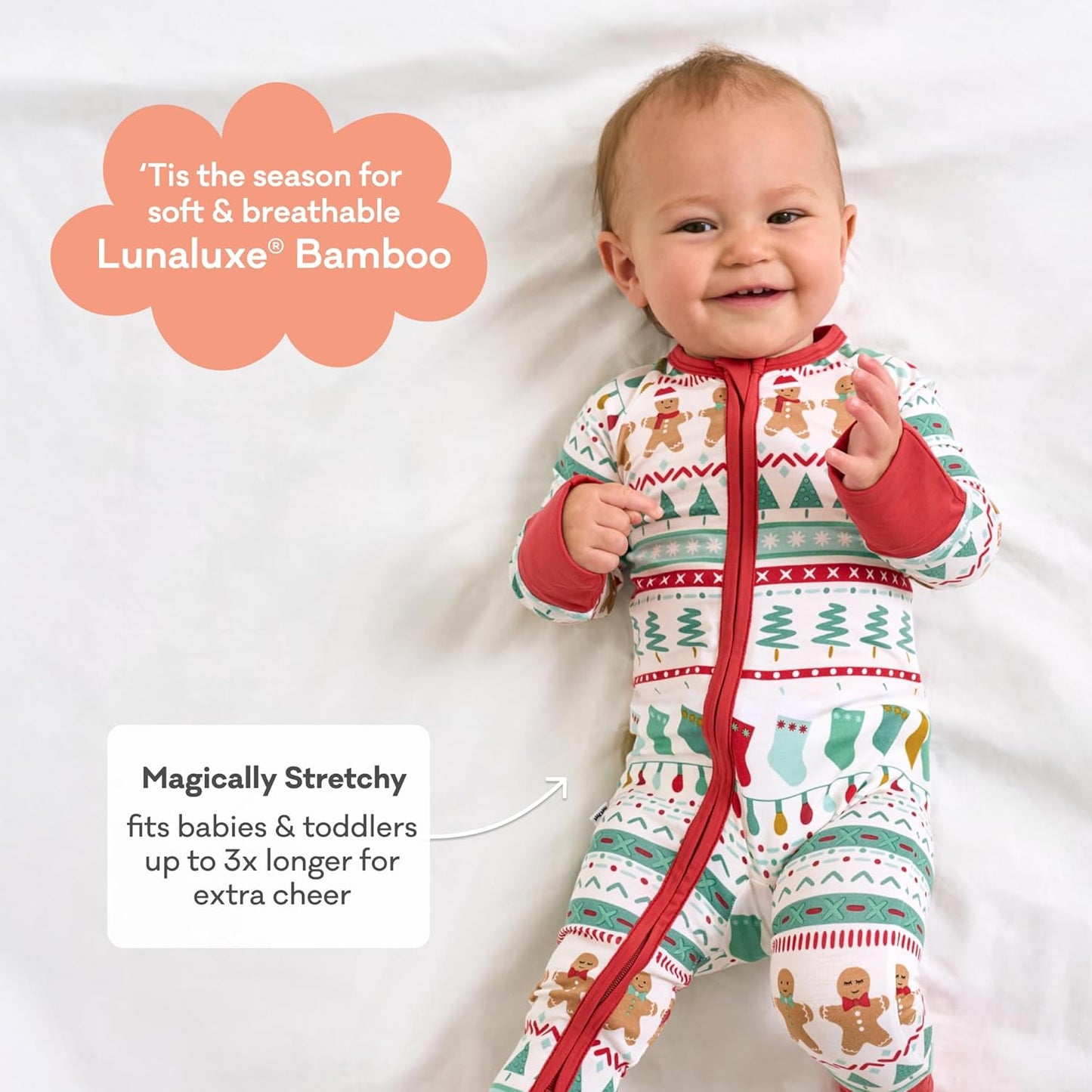 Little Sleepies Pajamas for Baby Boys & Girls, Viscose from Bamboo Baby Pajamas, Preemie & Newborn Sleepers, 2-Way Zipper PJs