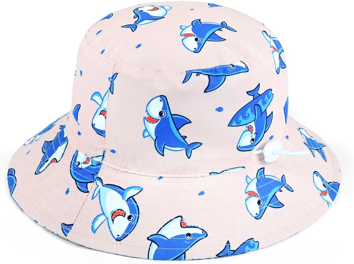 Kids Toddler Baby Boy Sun Hat Summer Bucket Hats with UPF 50+ UV Sun Protective