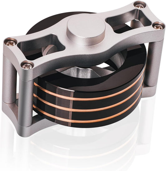 Desk-Kinetic-Toys Cool-Gadgets for Fidget: 20Mins Spinning-Tops, Cool-Stuff Figet Game for Adult Teen Children Kid, Optical-Illusion Stress Relief Gifts for Man Women Office School Home Christmas