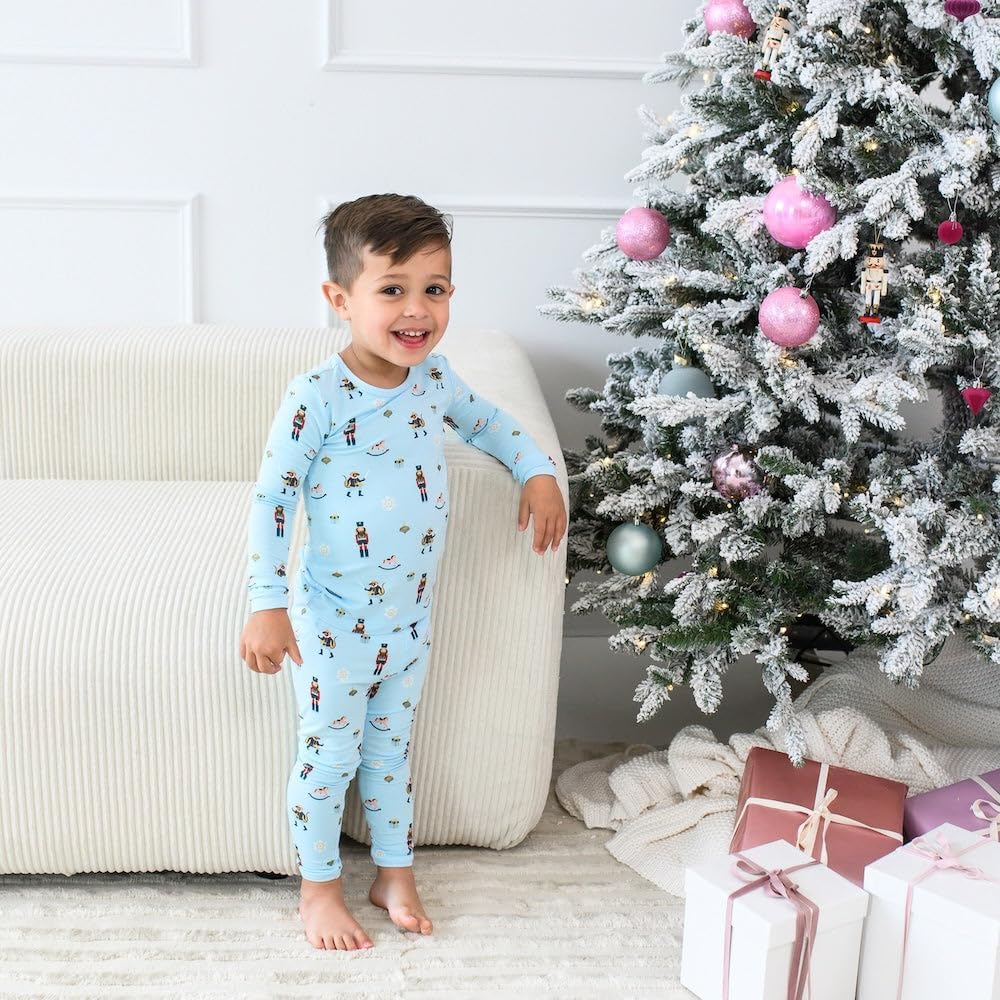 KYTE BABY Toddler Pajama Set - Pjs for Toddlers Made of Soft Bamboo Rayon Material