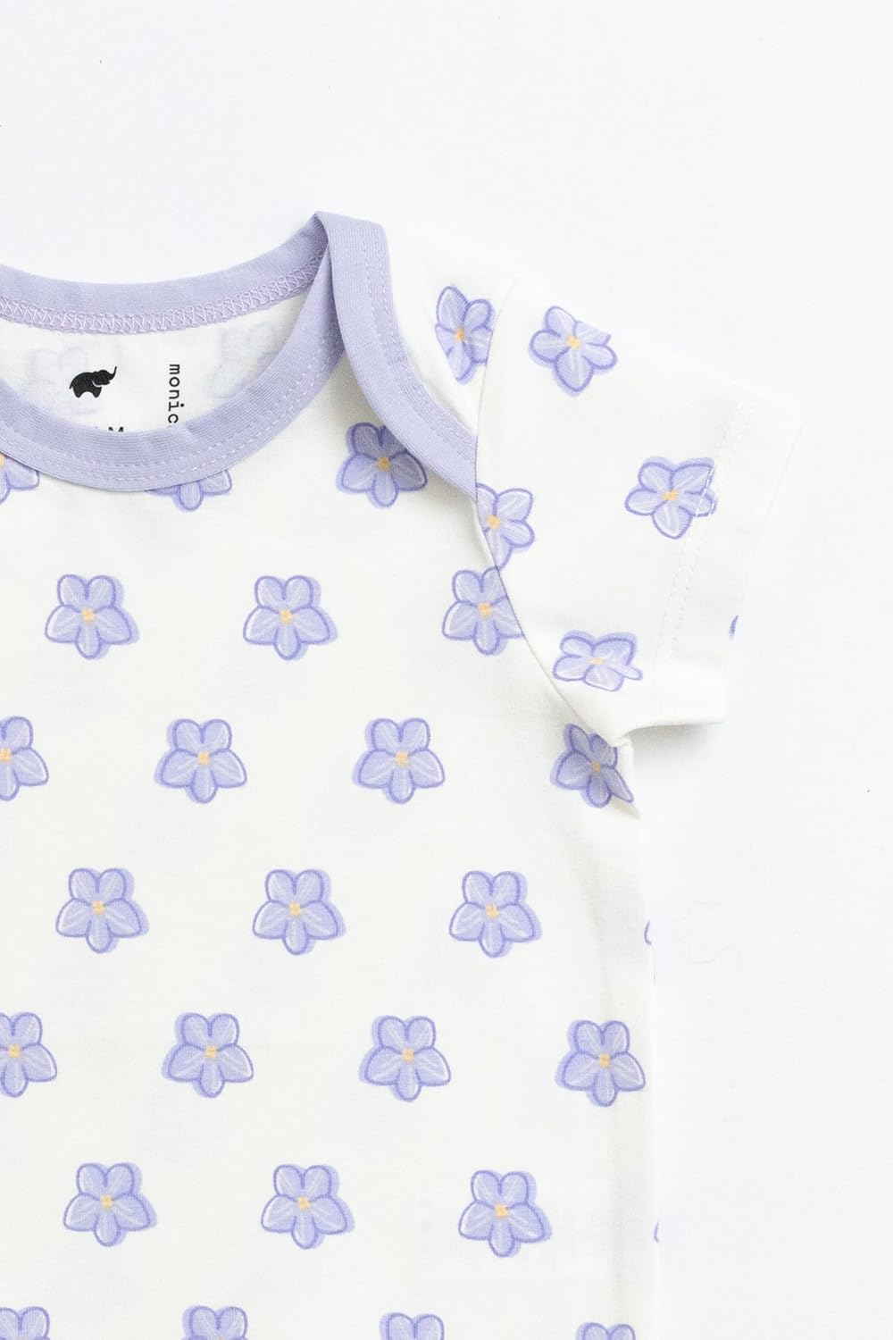 MONICA + ANDY Baby Organic Short Sleeve Jack + Jill Bodysuit