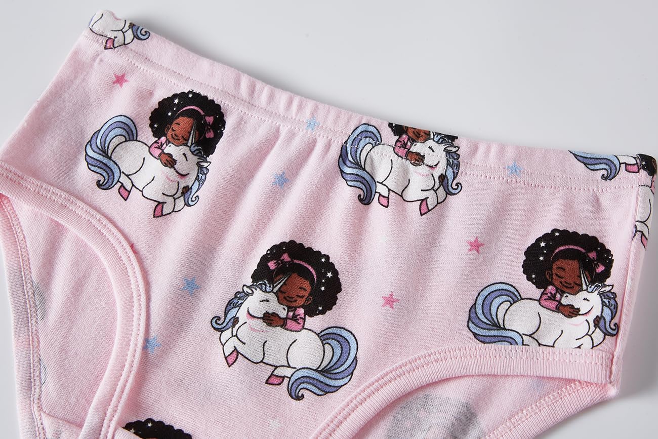 Barara King Little Girls' Soft Cotton Underwear Toddler Undies Kids panties