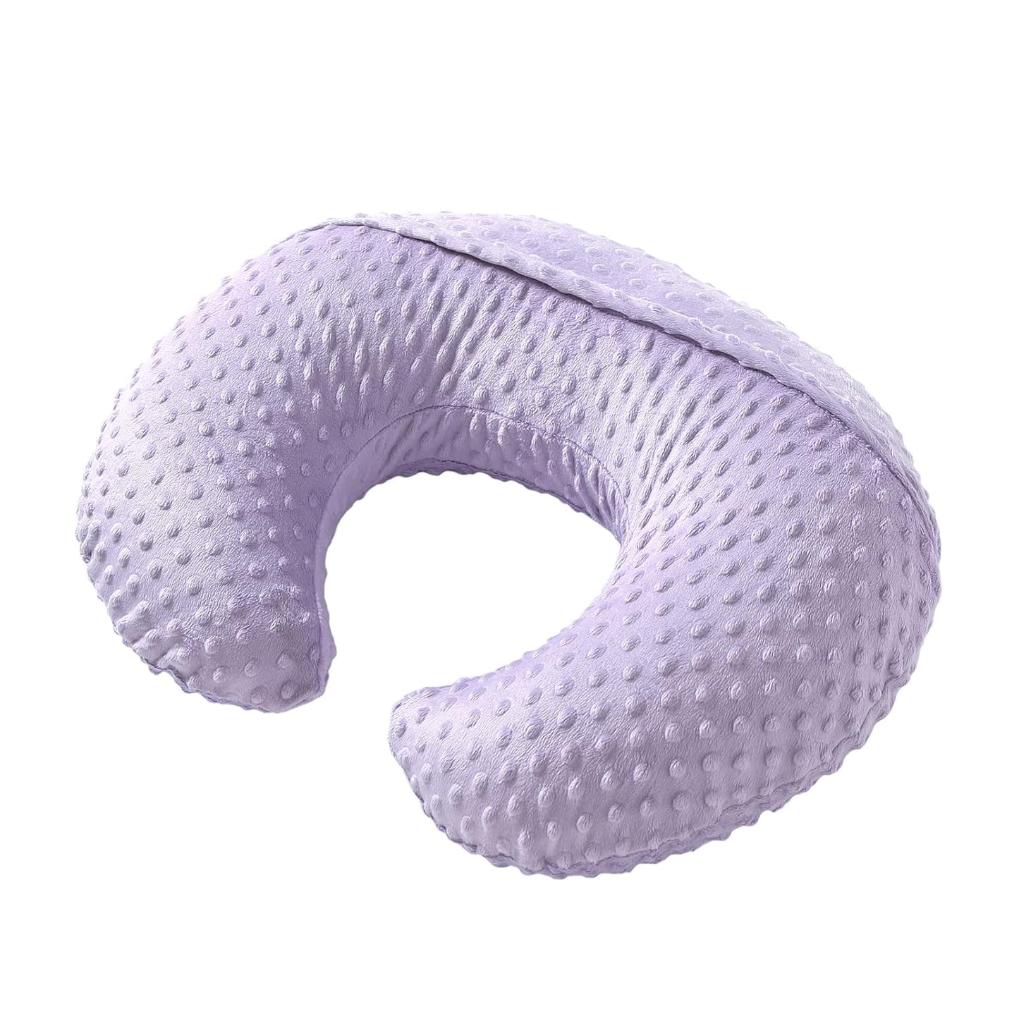 Nursing Pillow and Positioner for Breastfeeding, Ultra Soft Baby Breastfeeding Pillows for More Support for Mom and Baby, with Premium Removable Cover (Orchid Petal)