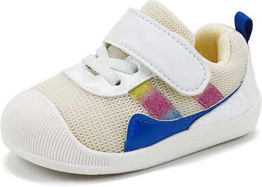 Baby Boy Girl Shoes Infant Non Slip Sneakers Breathable Lightweight Toddler First Walking Shoes 6 12 18 24 Months