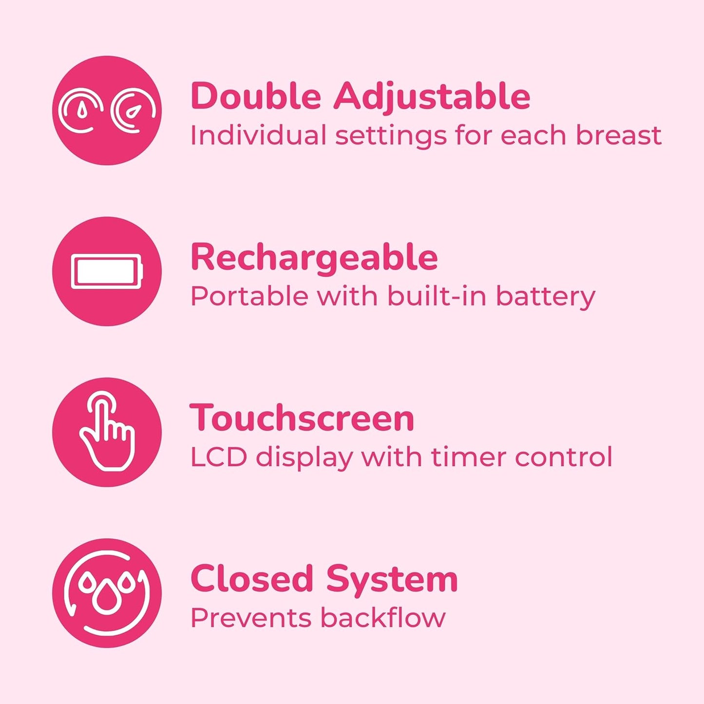 Spectra - Synergy Gold Portable - Dual Adjustable Electric Breast Milk Pump with Tote Bag, Breast Milk Bottles and Cooler for Baby Feeding