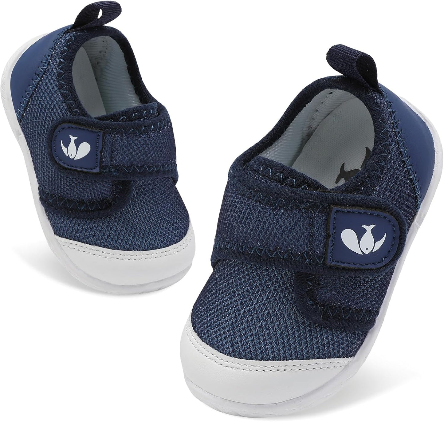 FEETCITY Baby First Walking Shoes Boys Girls Infant Sneakers Crib Shoes Breathable Lightweight Slip On Shoes