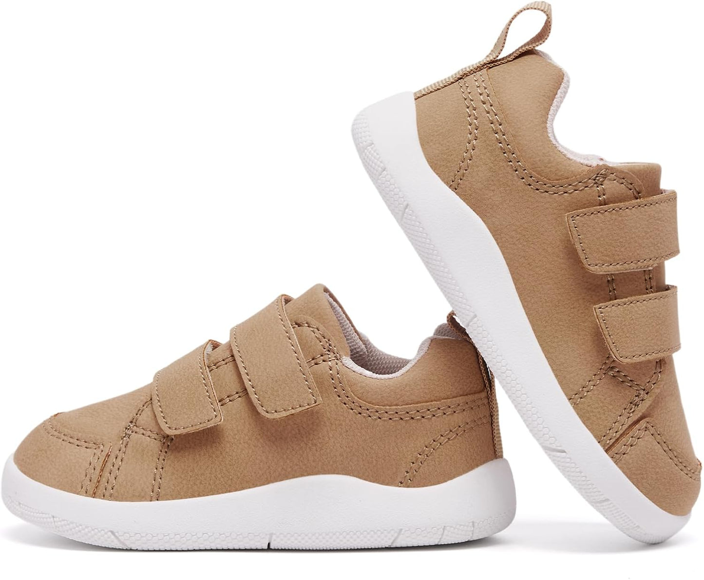 MORENDL Wide Toe Box Shoes Toddler Barefoot Shoes Baby Walking Shoe Boy Girl Non-Slip Zero Drop Minimalist Sneakers Comfort Tennis Outdoor Activities