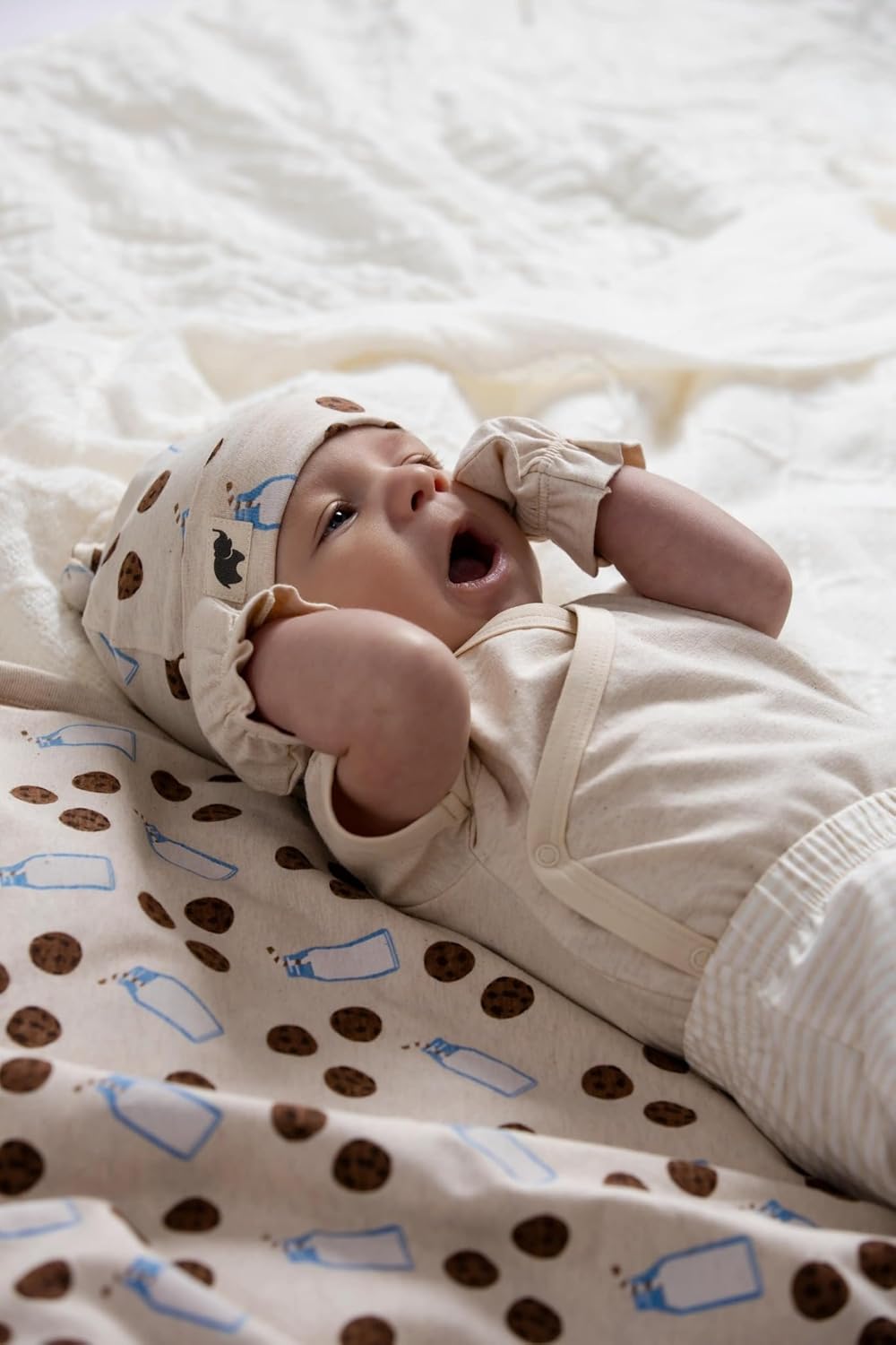 MONICA + ANDY Baby Organic Short Sleeve Lucky Bodysuit