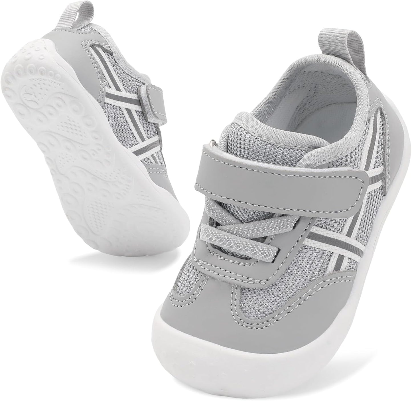 Scurtain Baby Shoes Boy Girl First Walking Shoe Infant Crib Breathable Sneakers Lightweight Barefoot Shoes for Babies