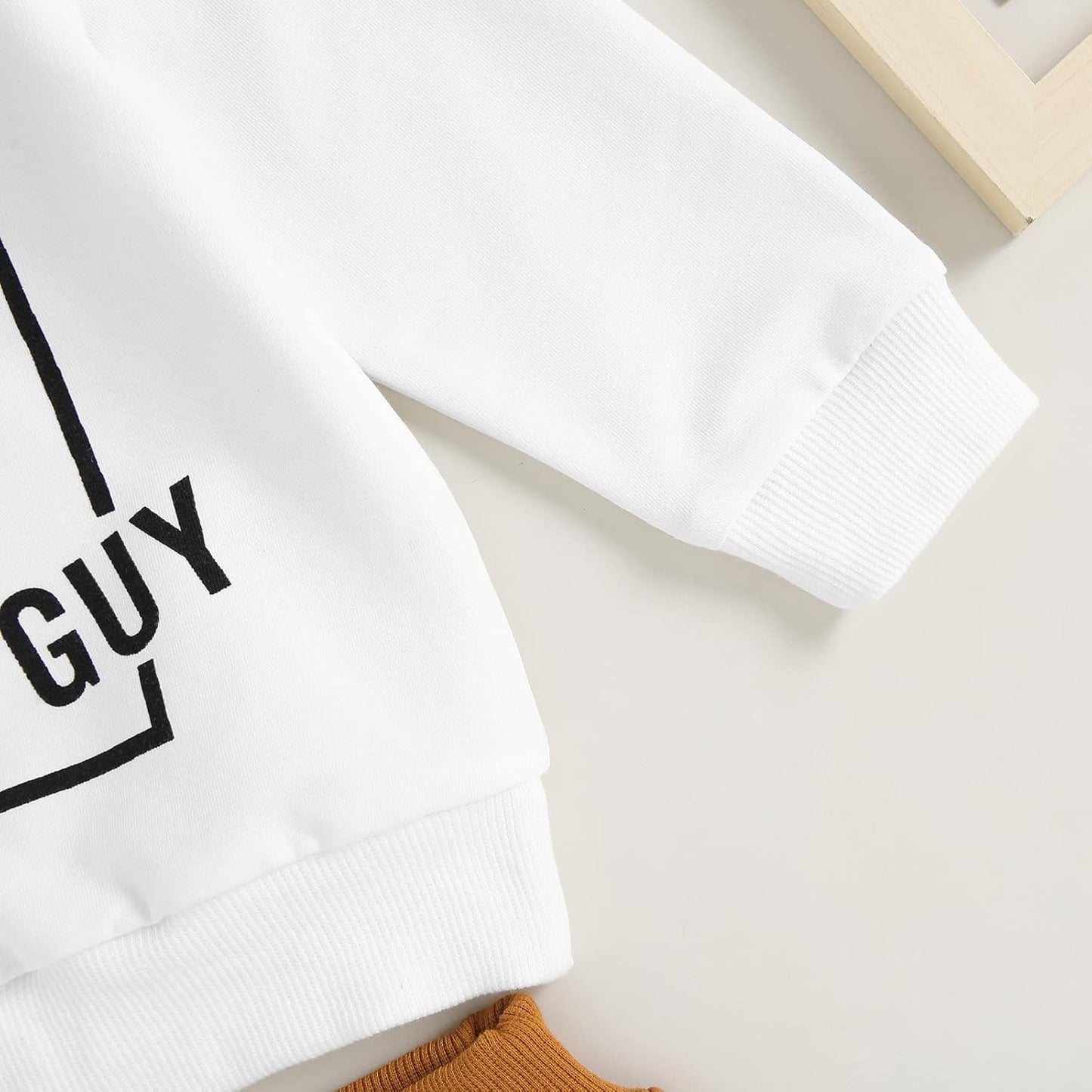 Baby Boy Clothes Fall 6 12 18 24 Months Football Long Sleeve Pullover Tops & Pant Sets Toddler Winter Outfits