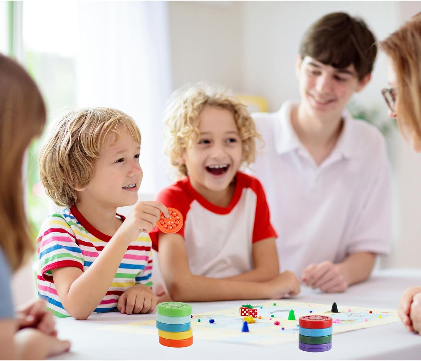 HengLiSam Math Fact Fidget Spinner, Classrooms Learn Math Addition and Subtraction Tools, Math Learning Education for Students, Parent-Child Math Fidget Toys Games