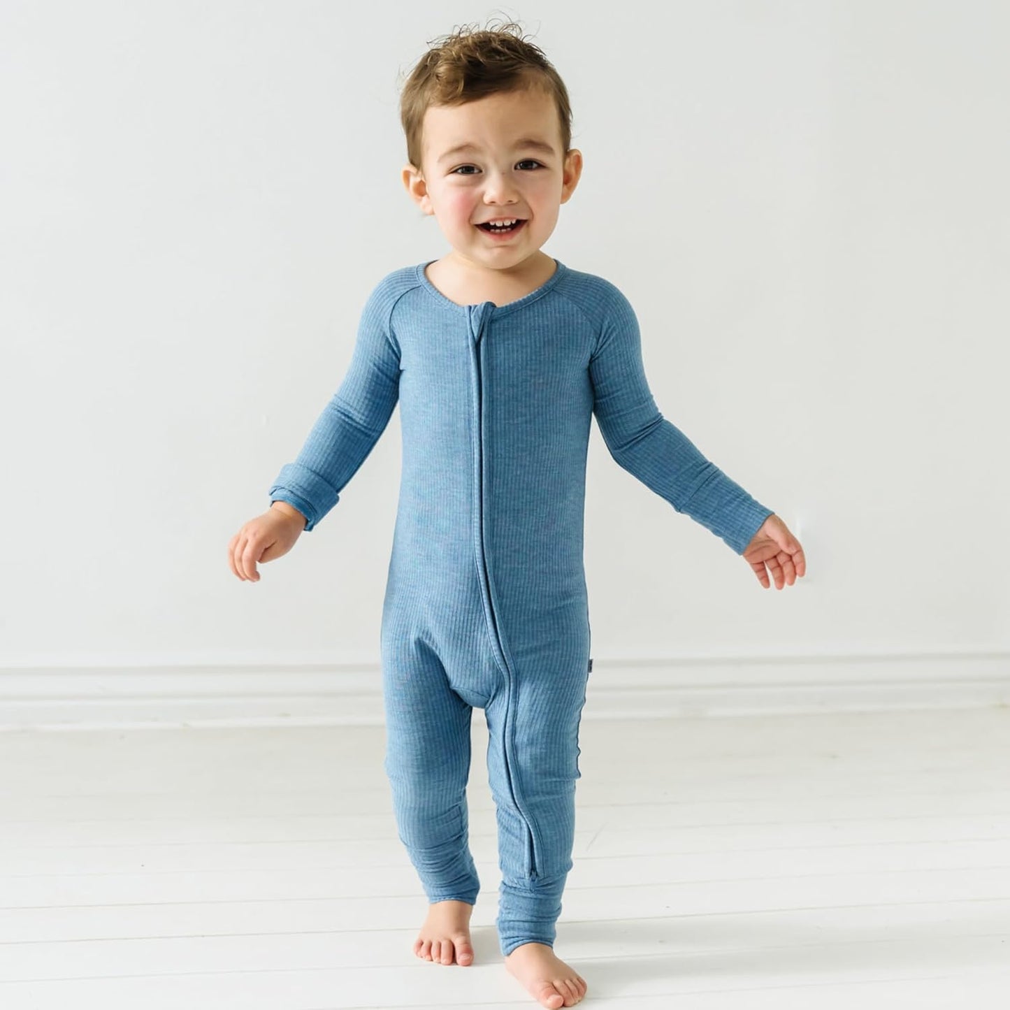 Little Sleepies Pajamas for Baby Boys & Girls, Viscose from Bamboo Baby Pajamas, Preemie & Newborn Sleepers, 2-Way Zipper PJs