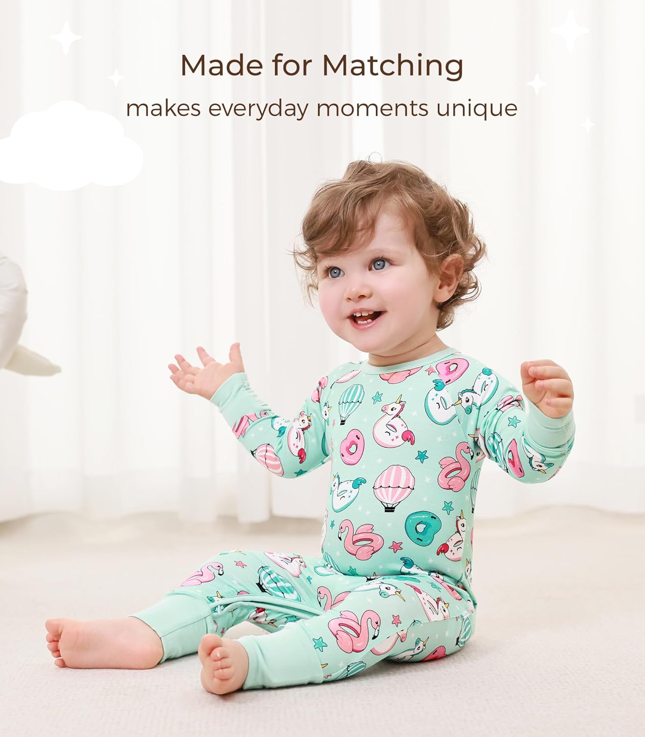 Baby Boys Girls Romper Long Sleeve Jumpsuits Infant Unisex One-Piece Bamboo Viscose Zipper Mitten Rompers