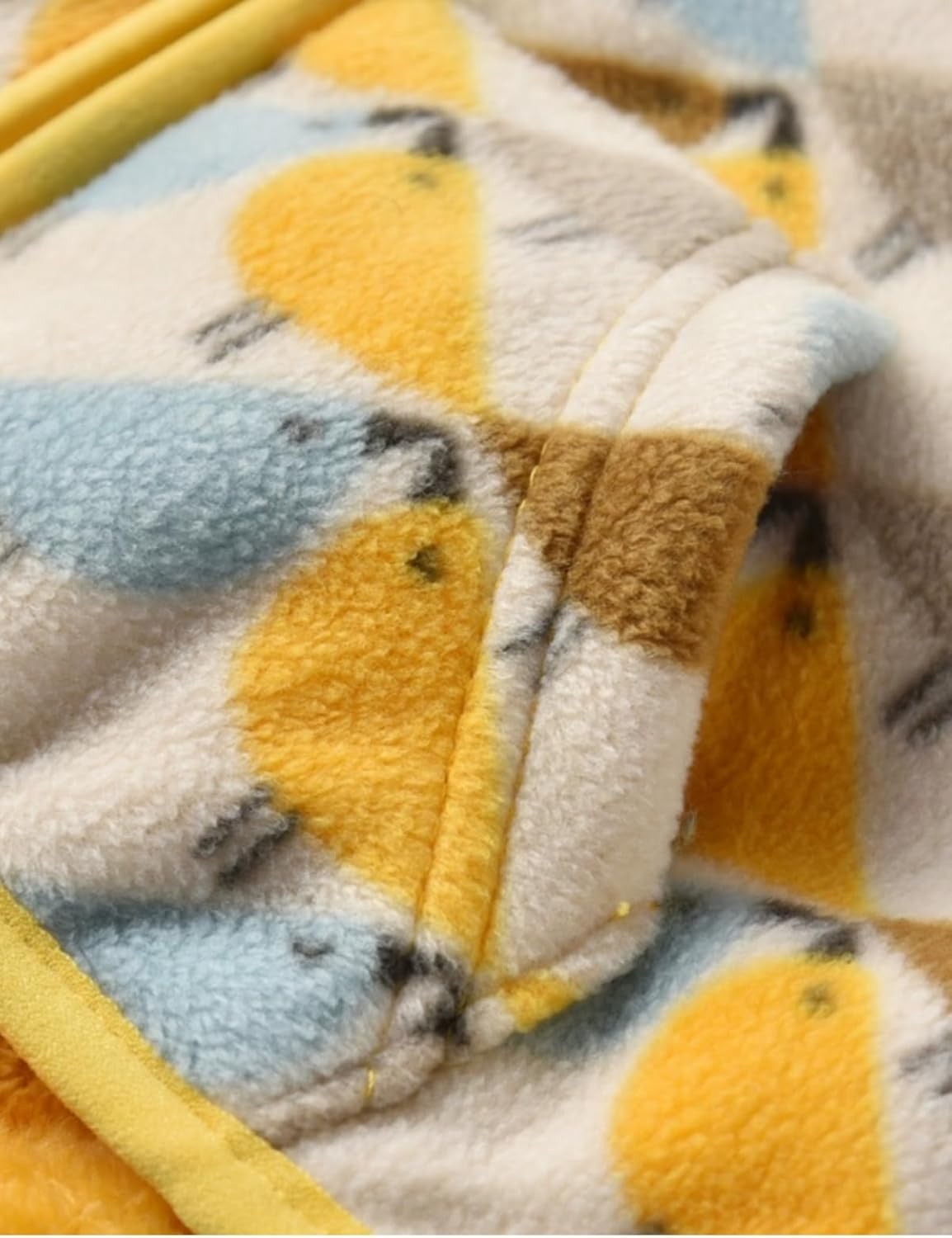 Toddler Printed Polar Fleece hooded Jacket Baby Boys Girls Kids Winter Warm Spring Autumn Outerwear Soft Lightweight