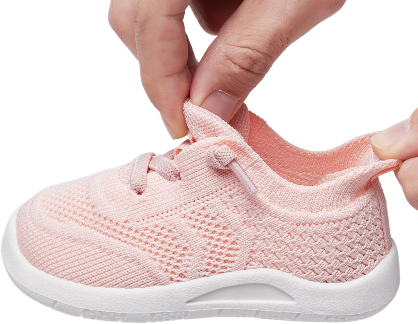 MORENDL Toddler Shoes Baby Walking Sock Shoes Infant Sneakers 0-4 Years Boy Girl Barefoot Tennis Shoe Non-Slip Brethable