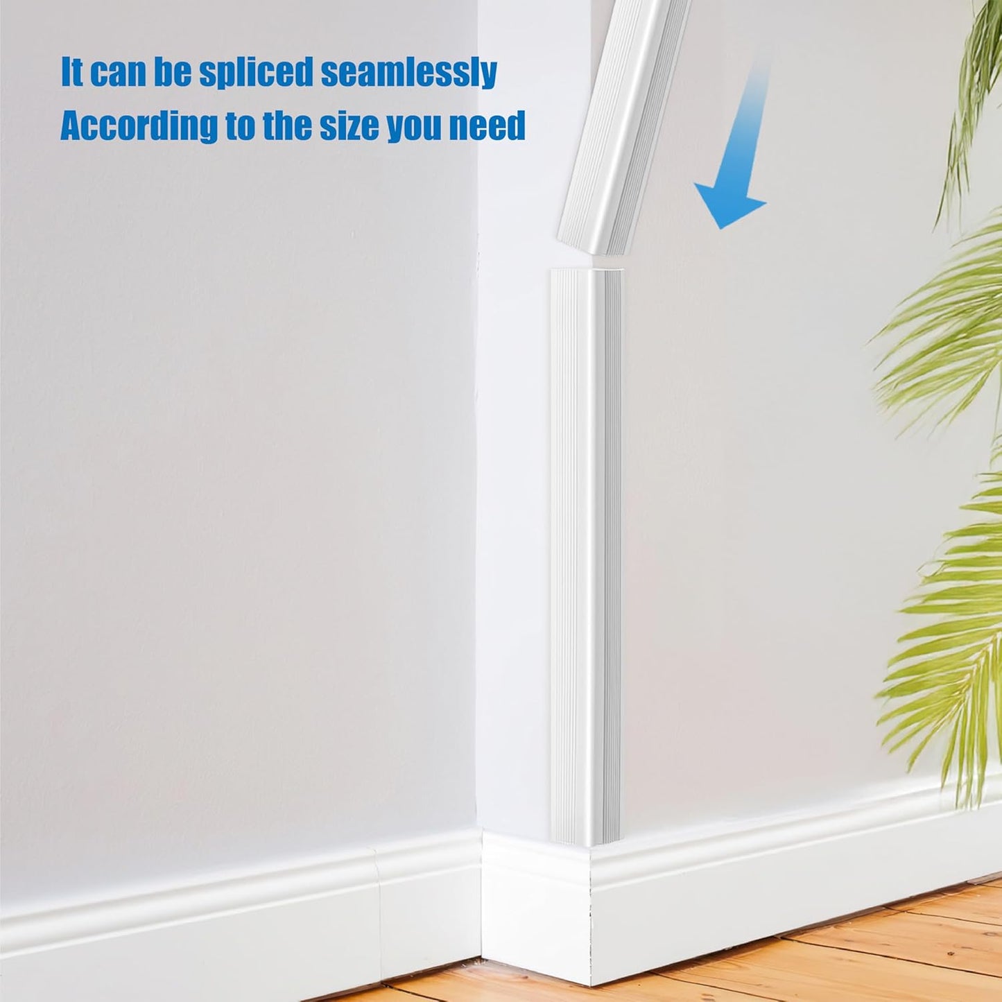 Wall Corner Protectors 4 Pack,1.57x1.57x23.62x0.12 inch PVC Double Side Proof Corner Guards for Sharp Edges, Self-Adhesive Corner Protectors for Home, Kindergarten,Thickness-3mm(0.12 in)