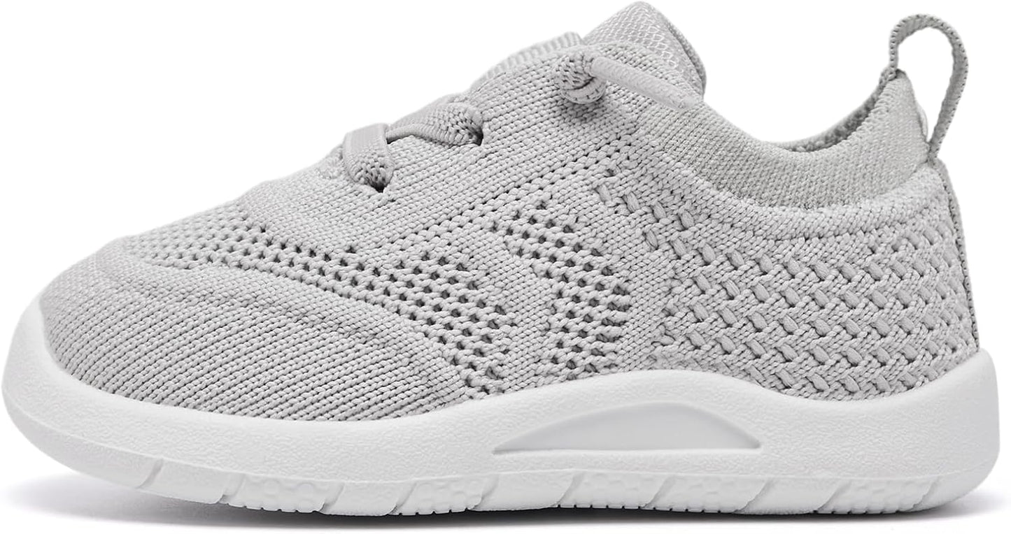 MORENDL Toddler Shoes Baby Walking Sock Shoes Infant Sneakers 0-4 Years Boy Girl Barefoot Tennis Shoe Non-Slip Brethable