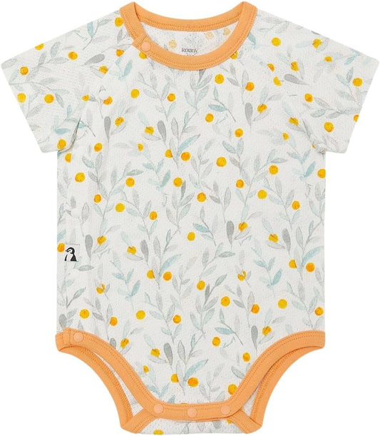 Konny Newborn Cotton Mesh Bodysuit Premium and Safe for New Moms: Baby Clothing for Stylish Comfort(0-12M)