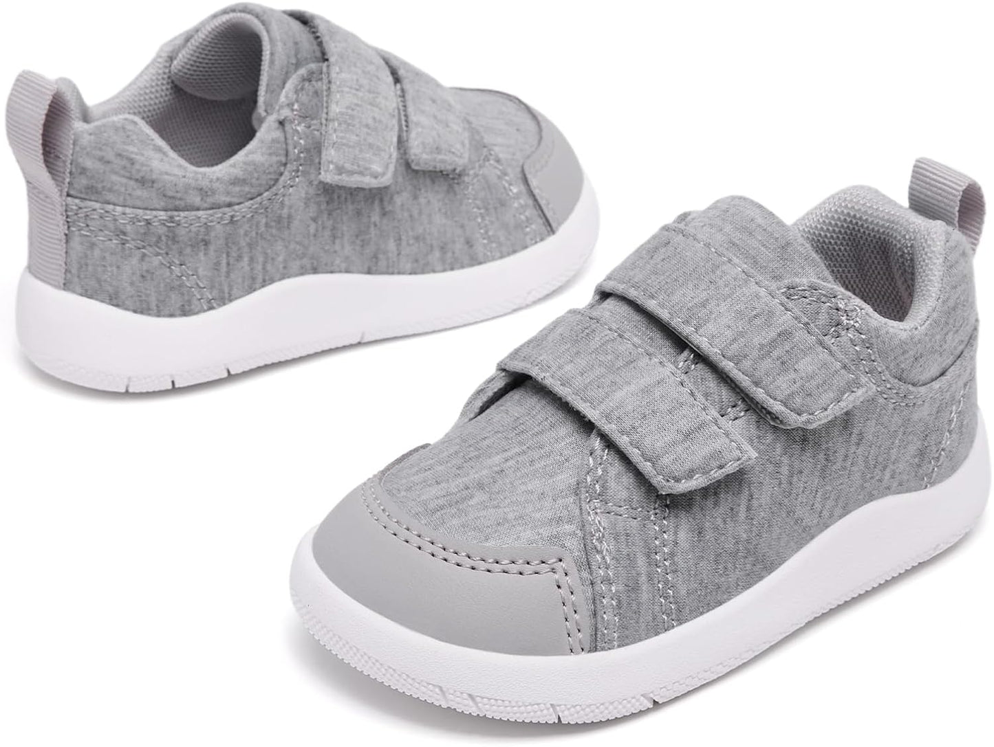 MORENDL Wide Toe Box Shoes Toddler Barefoot Shoes Baby Walking Shoe Boy Girl Non-Slip Zero Drop Minimalist Sneakers Comfort Tennis Outdoor Activities