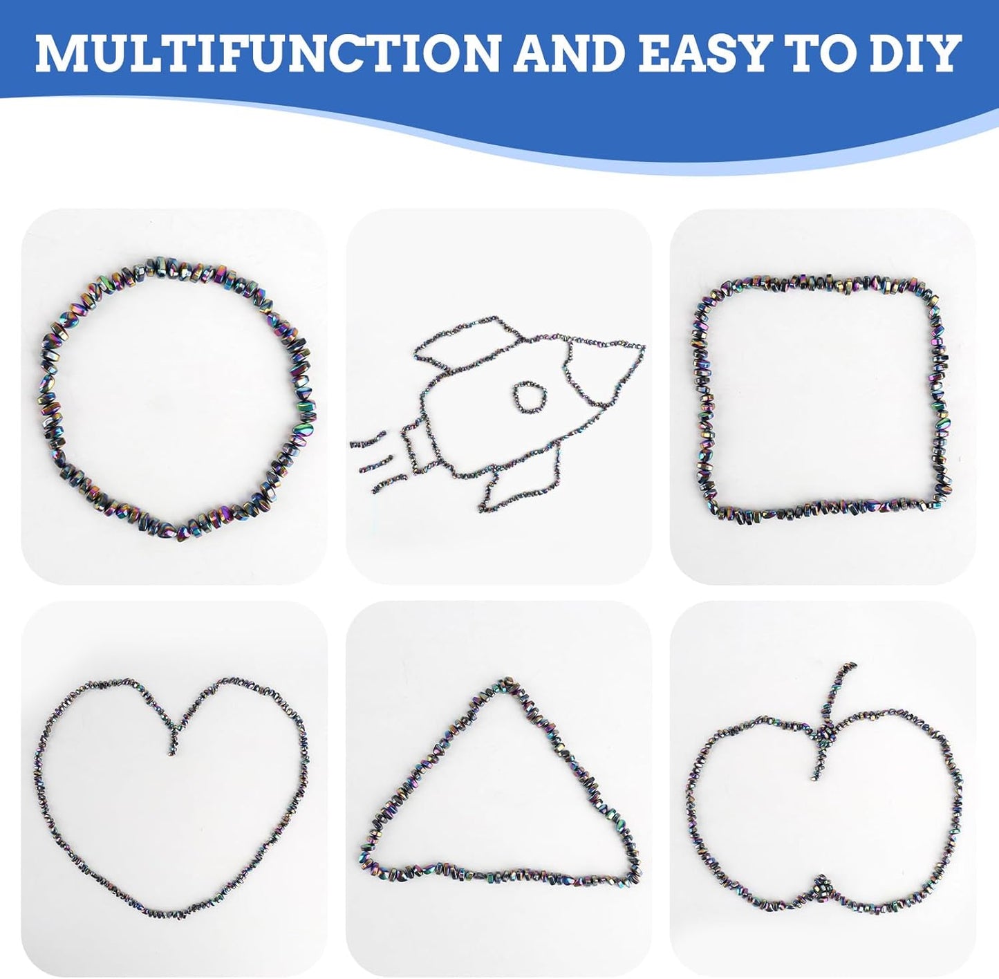 550pcs Ferrite Putty, Fidget Toys, Fidget Toys Adults, Desk Fidgets Toys for Office Stress/Anxiety Relief,Adults Gifts