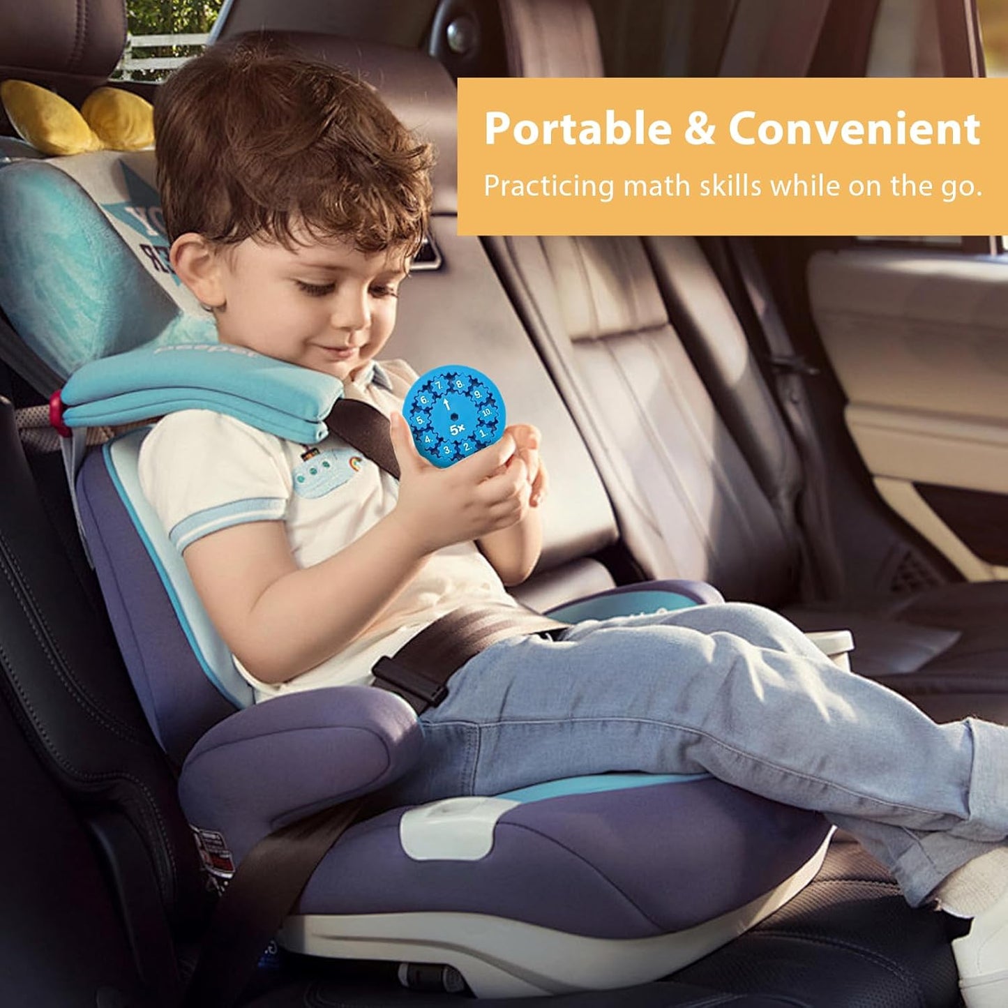 Math Fidget Spinners, Fun Math Toys - Helps Learn Math & Improve Memory, Multiplication Fidget Game for Classroom Homeschooling Counting Number