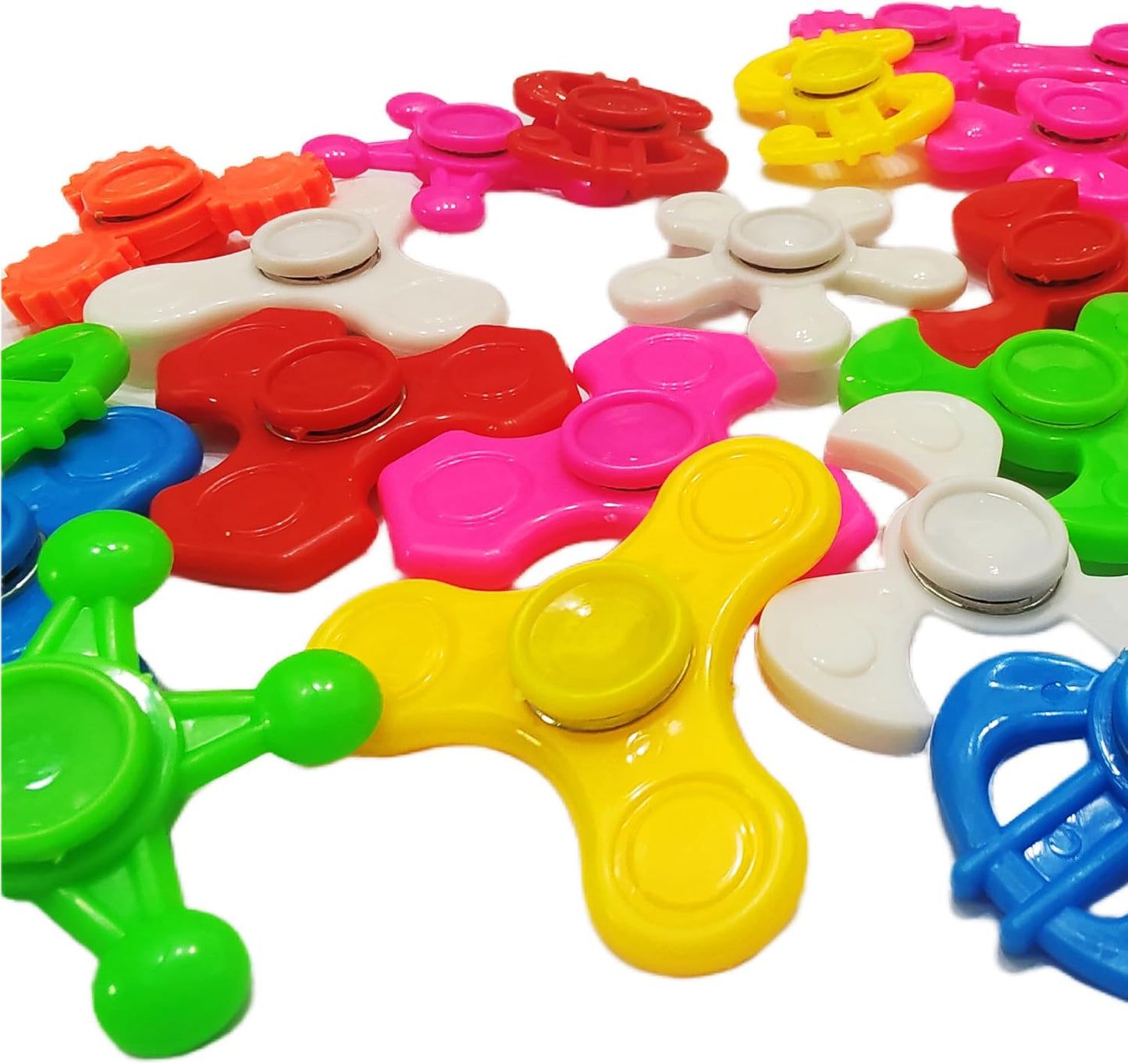 Fidget Spinners Bulk-Mini Fidget Spinner Toys for Kids Teens Adults Birthday Party Favors,Return Gifts,Goodie Bags Stuffers,Party Games,Classroom Rewards Carnival Prizes (50)
