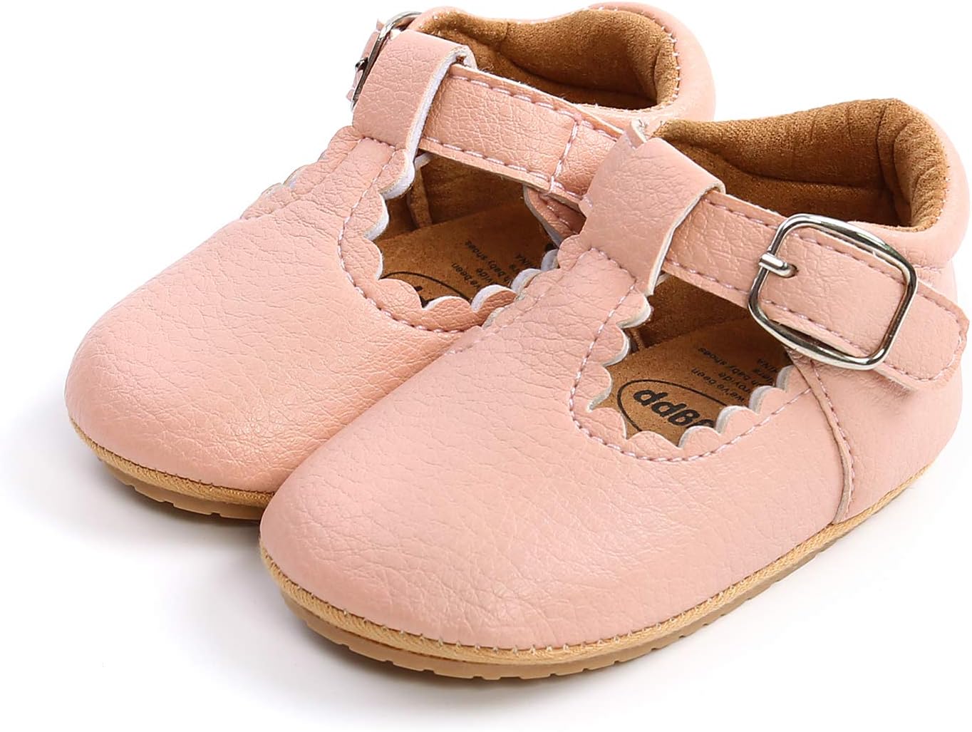 SOFMUO Baby Boys Girls High Top Ankle PU Leather Sneakers Soft Rubber Sole Infant Moccasins Newborn Oxford Loafers Anti-Slip Toddler Wedding Uniform Dress Shoes