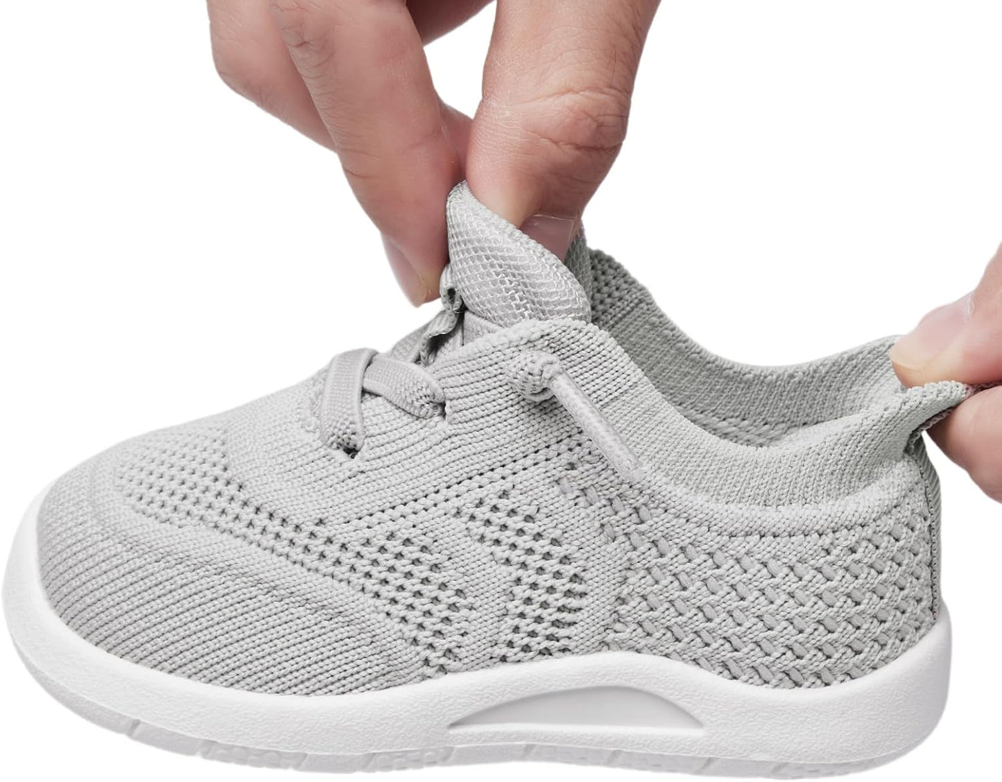 MORENDL Toddler Shoes Baby Walking Sock Shoes Infant Sneakers 0-4 Years Boy Girl Barefoot Tennis Shoe Non-Slip Brethable