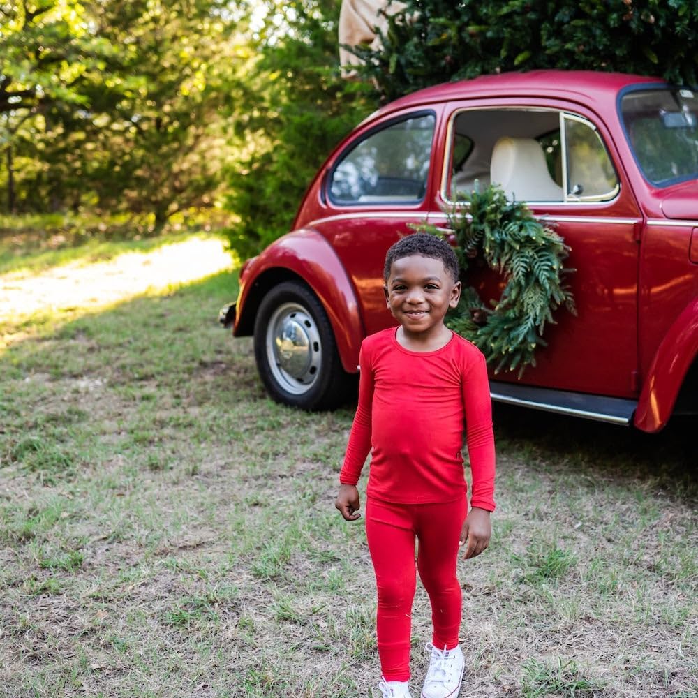 KYTE BABY Toddler Pajama Set - Pjs for Toddlers Made of Soft Bamboo Rayon Material