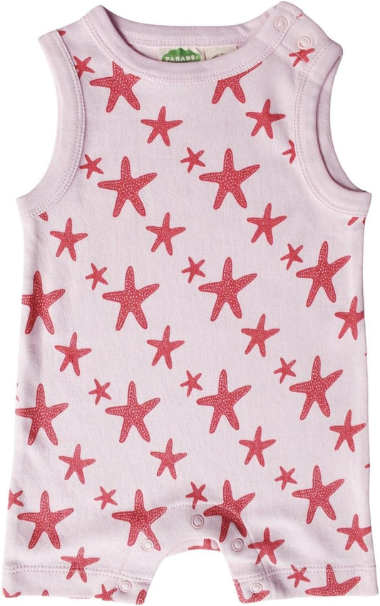 PARADE Organic Tank Rompers - Signature Prints
