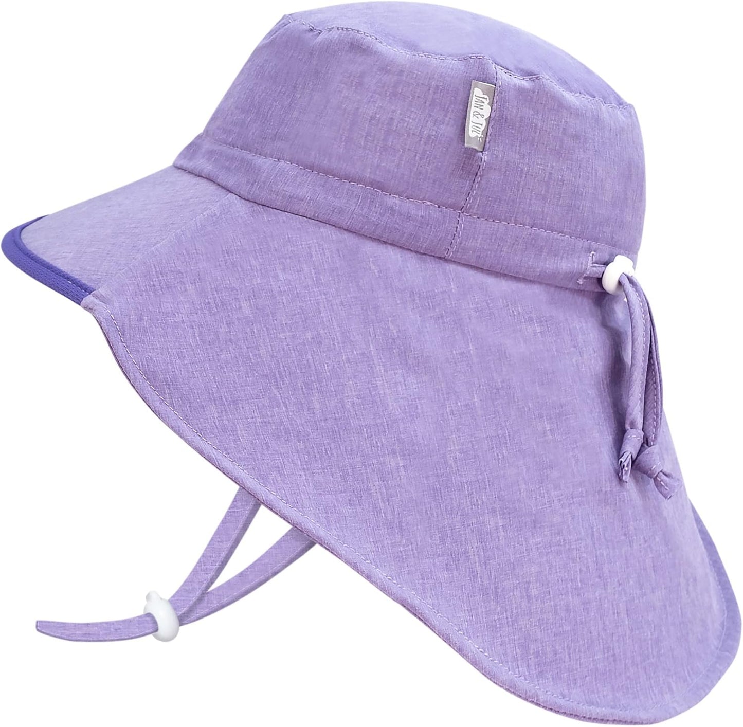 JAN & JUL Summer Adventure Wide Brim 50+ UPF Quick-Dry Sun-Hats for Kids