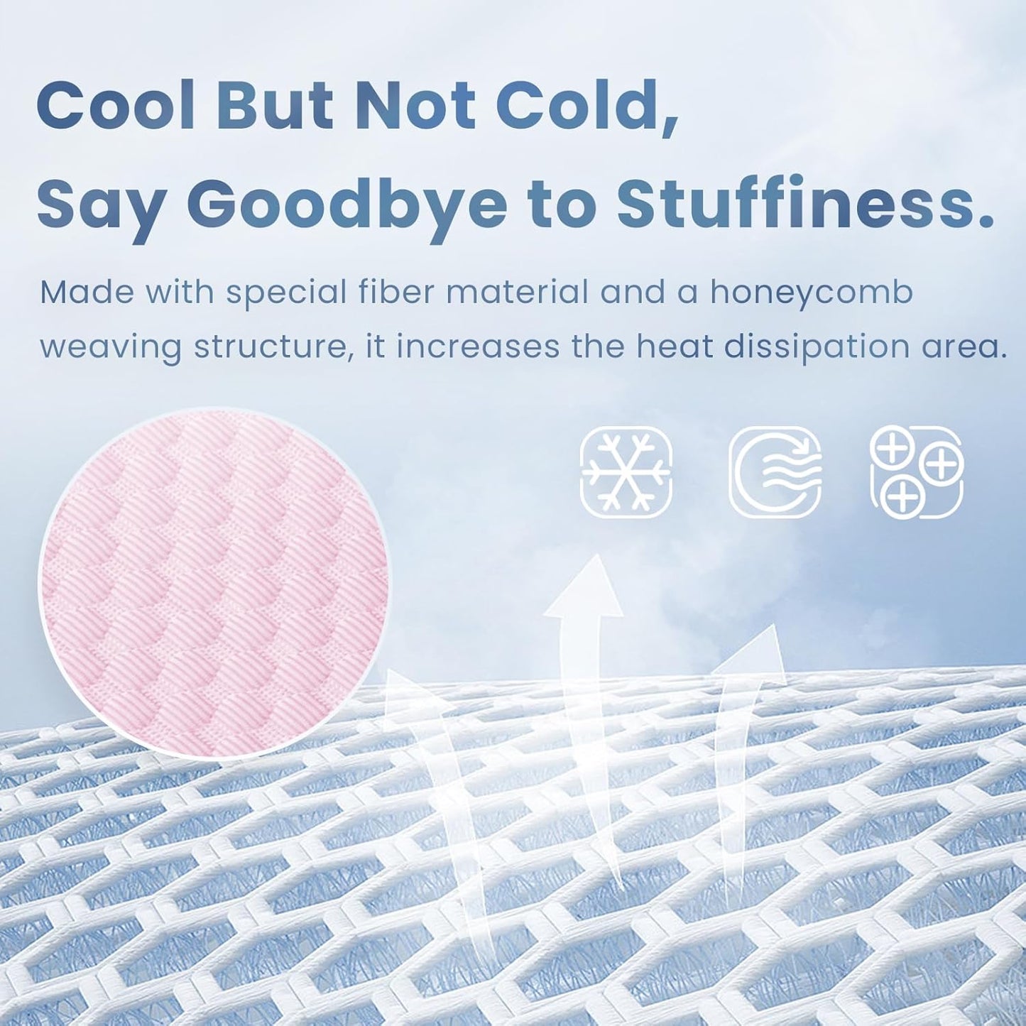 Baby Play Mat for Summer,1.3 Thick Memory Foam Cooling Floor Tummy Time Mat, Soft & Breathable, Non-Slip Rectangular for Toddlers’ Playtime & Rest(Pink,59"x79")