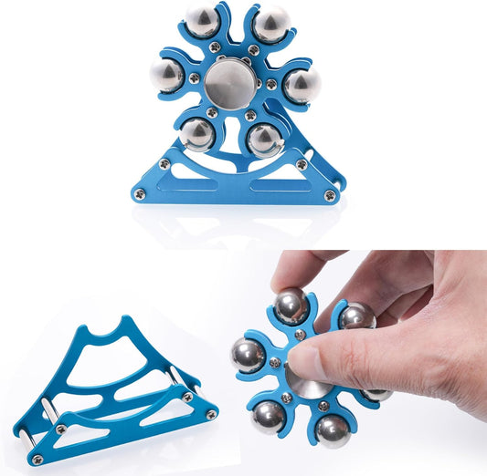 Desk-Fidget-Toys for Ferris-Wheels-Spinner: 4mins Kinetic-Metal-Spinner, Cool-Gadgets-Stuff for Kid Children Teen Adult EDC-Toy, ADHD Tools Stress Relief for Office Home School Men Woman Christmas