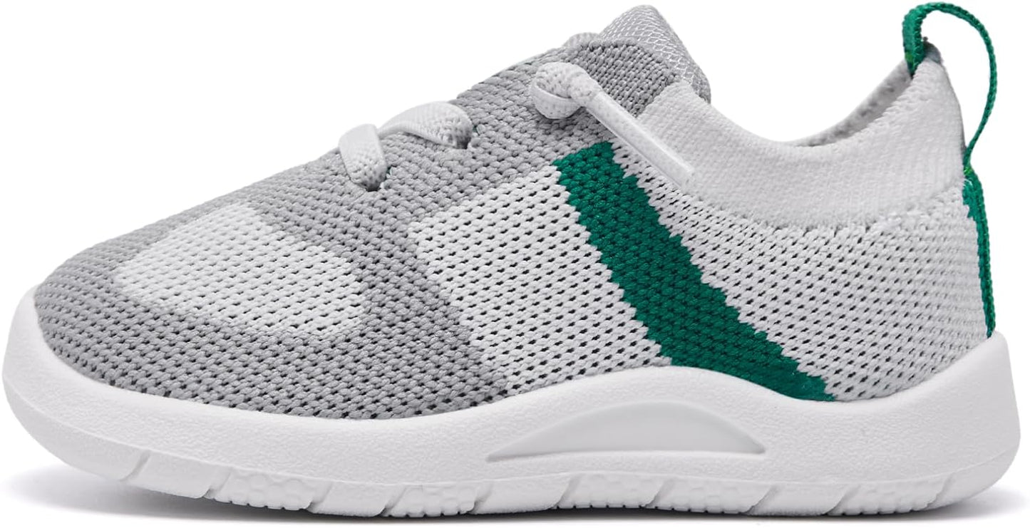 MORENDL Toddler Shoes Baby Walking Sock Shoes Infant Sneakers 0-4 Years Boy Girl Barefoot Tennis Shoe Non-Slip Brethable