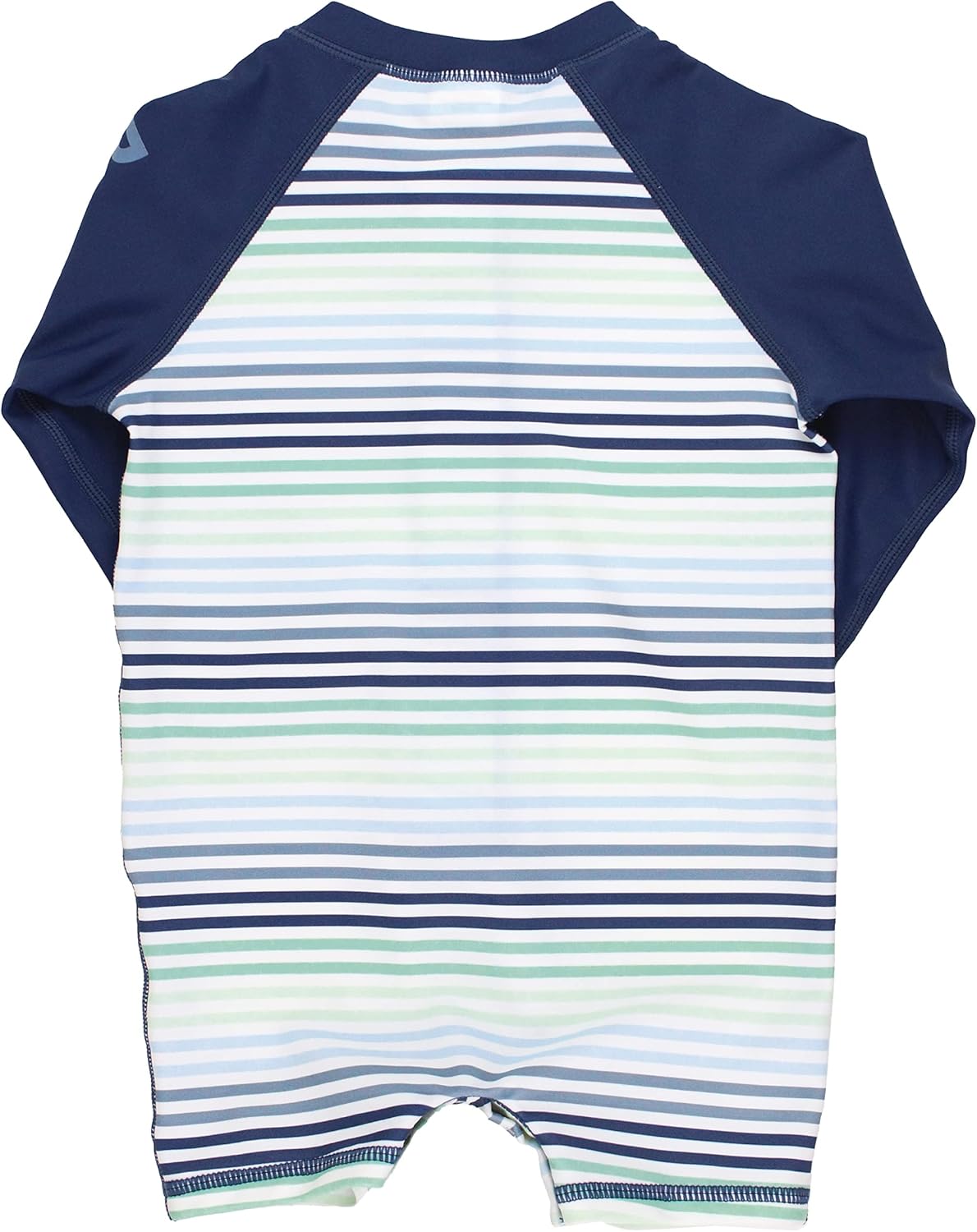 RUGGEDBUTTS Baby/Toddler Boy Swimsuit, One Piece Zipper Rash Guard Sunsuit with UPF 50+ Sun Protection