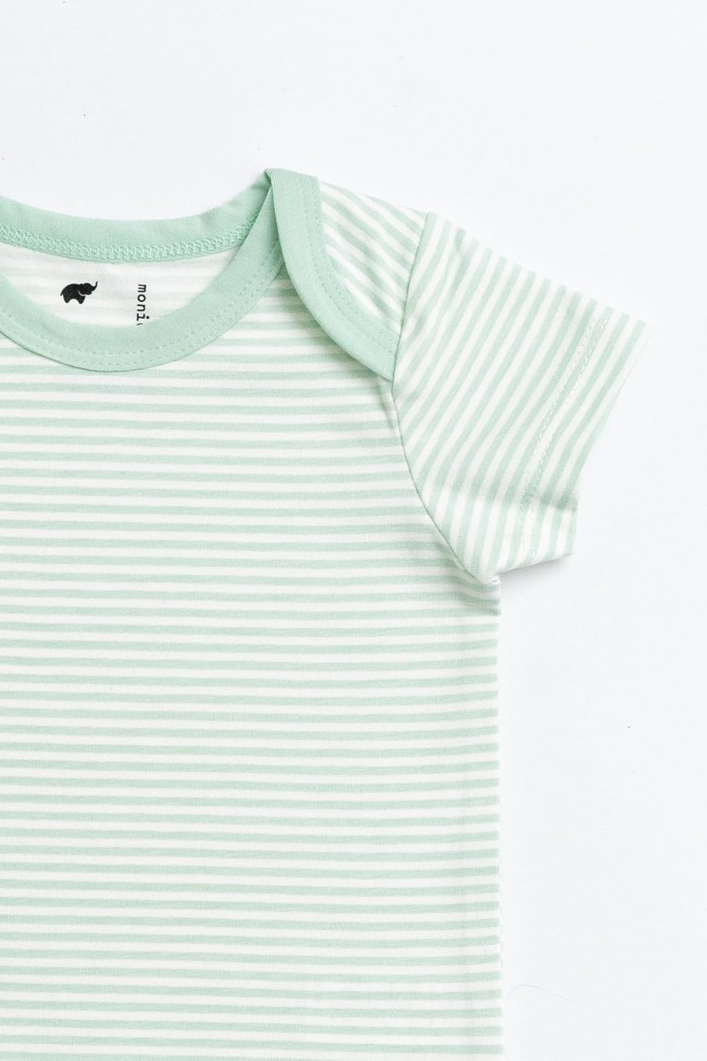 MONICA + ANDY Baby Organic Short Sleeve Jack + Jill Bodysuit
