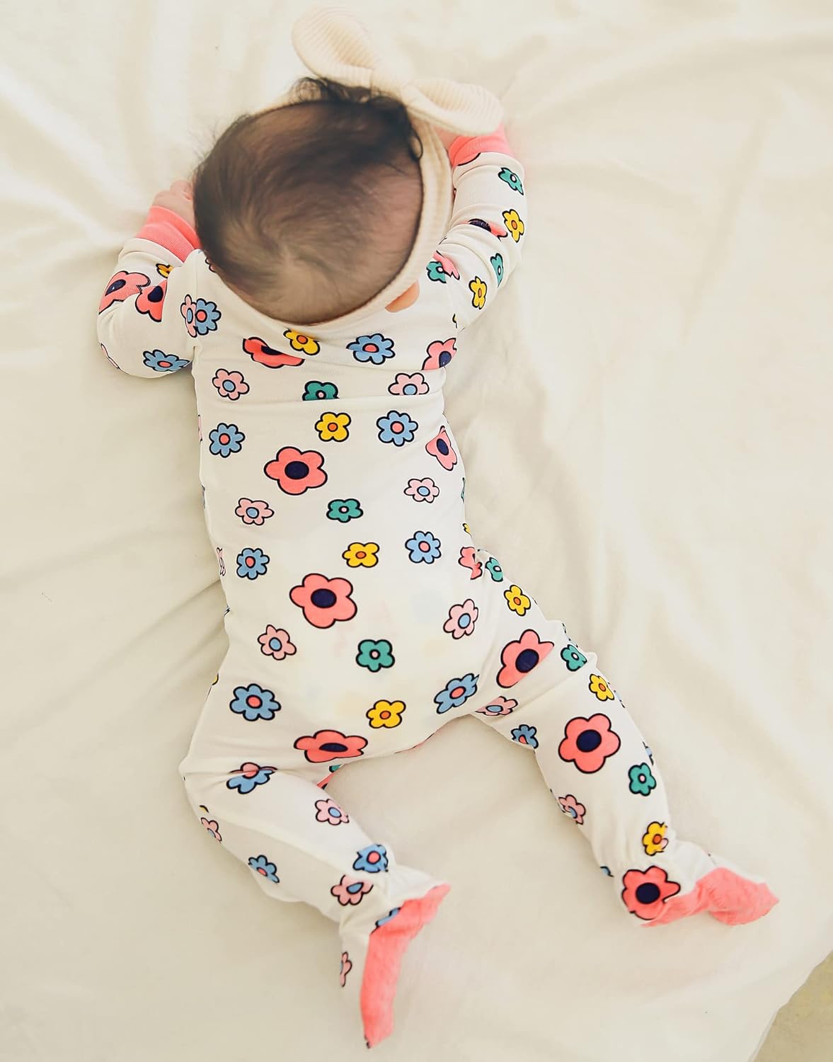 VAENAIT BABY Infant Toddler Boys Girls Footed Pajamas One-PIece Romper Sleep and Play 0M-2T