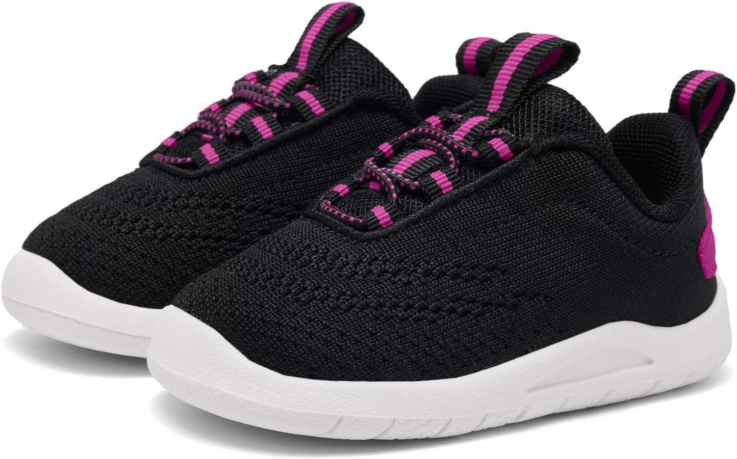 MORENDL Toddler Slip On Sneakers Baby Walking Shoes Non-Slip Breathable Unisex Pink Mesh Lace-Up Athletic Sneakers Infant Running Shoes