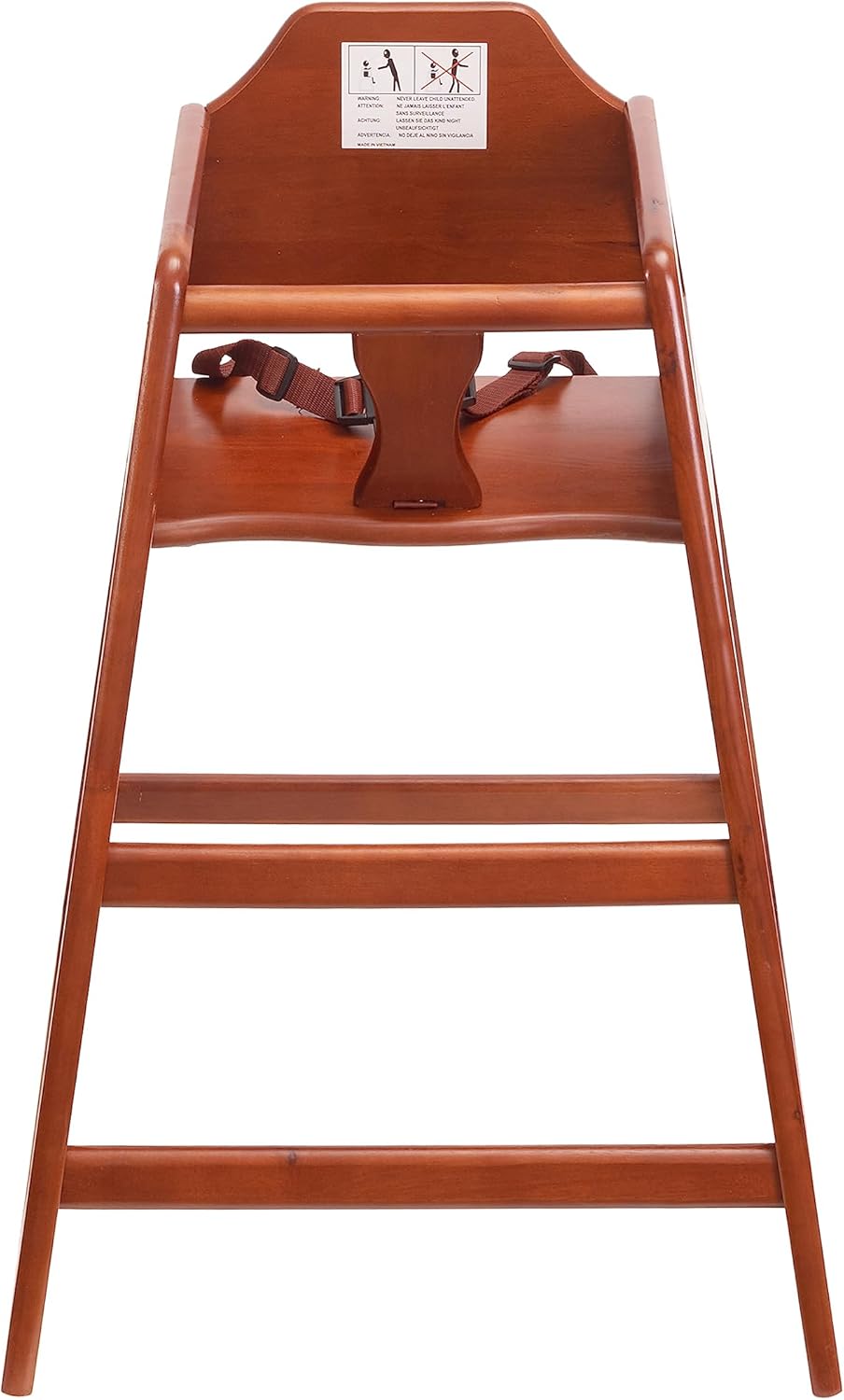 Baby Highchairs, Durable Dining Feeding Chair with Steps, High Chairs for Babies and Toddlers, Seating Ready-to-Assemble Restaurant Wood High Chair, Wooden High Chair (Highchair/Booster/Chair)