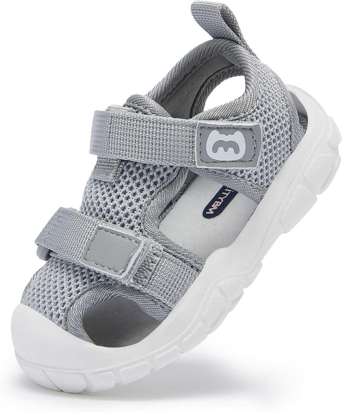 BMCiTYBM Baby Boy Girl Closed Toe Summer Sandals Lightweight Shoes Infant Non-Slip First Walking Sneakers 6 9 12 18 24 Months