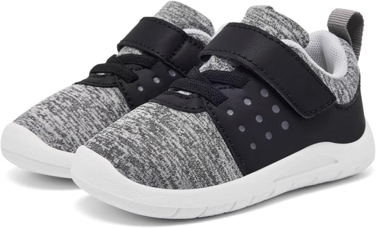 MORENDL Toddler Baby Shoes 0-4 Years Boy Girl Lightweight Breathable Non-Slip Sports Sneakers Running Walking Tennis Barefoot Shoes