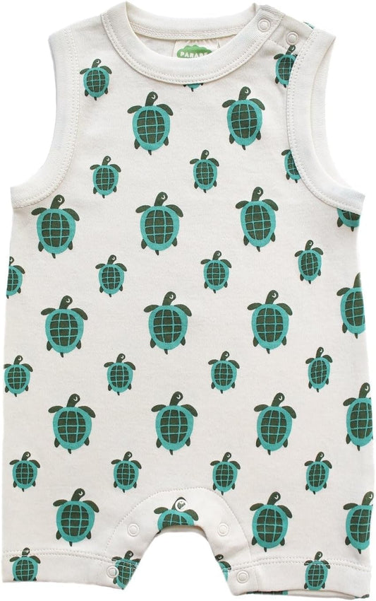 PARADE Organic Tank Rompers - Signature Prints