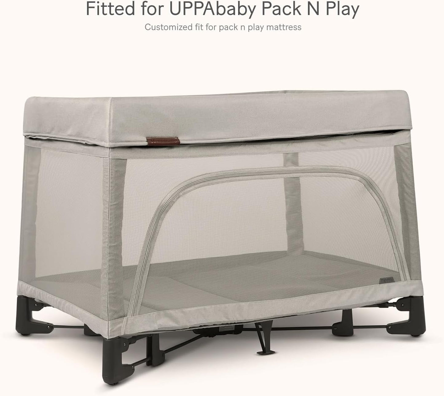 lulumoon Pack and Play Sheets Muslin: Cotton Fitted Sheets for UPPAbaby Pack N Play - Soft Playard Sheets for Boys and Girls 2Pack