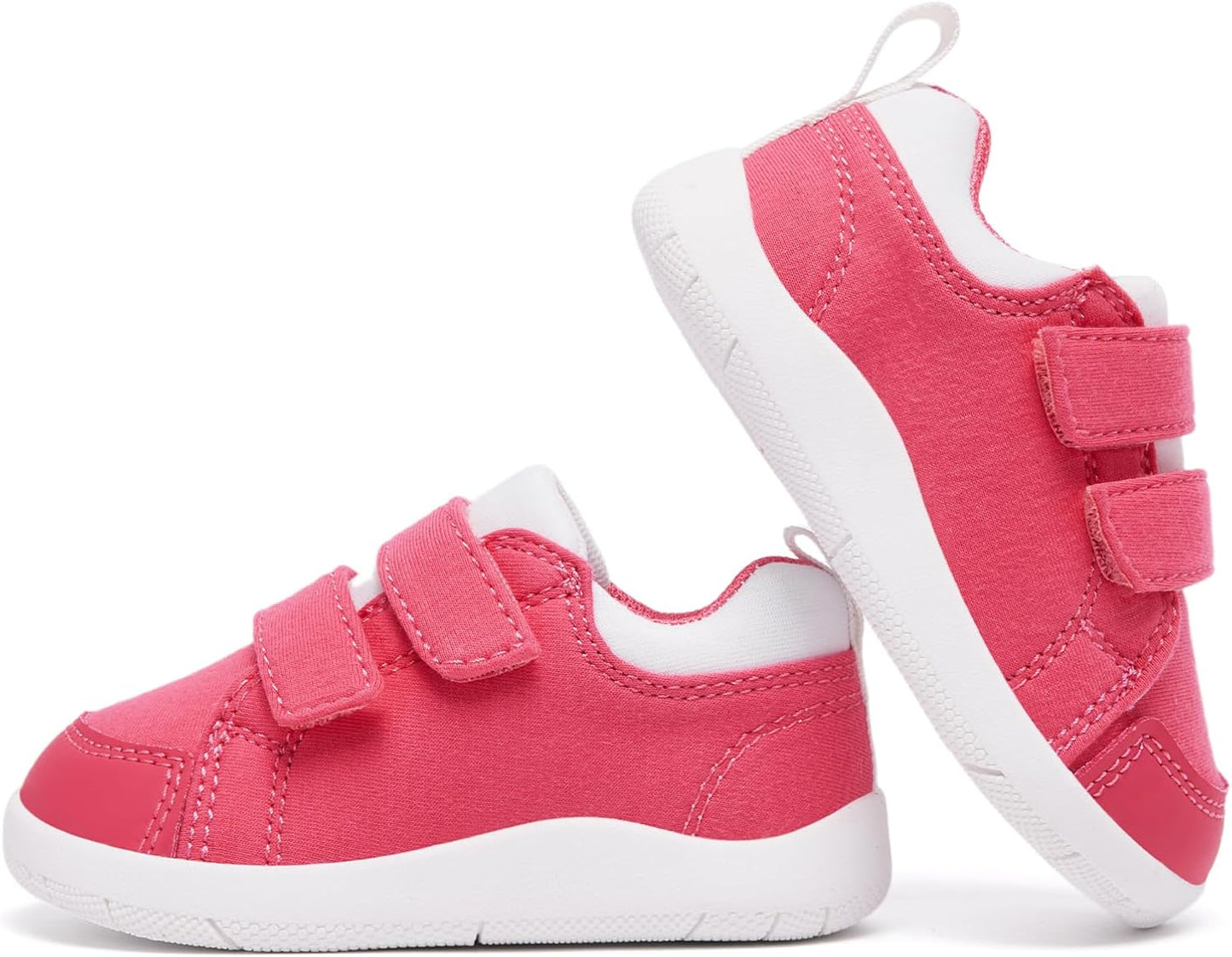 MORENDL Wide Toe Box Shoes Toddler Barefoot Shoes Baby Walking Shoe Boy Girl Non-Slip Zero Drop Minimalist Sneakers Comfort Tennis Outdoor Activities