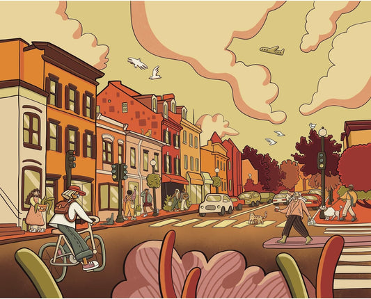 500 Piece Jigsaw Puzzle – Georgetown – Washington, D.C. – 15.8 x 19.7 inches – Premium Quality Printed Cardboard – Numbered Pieces – Suitable for Ages 14+