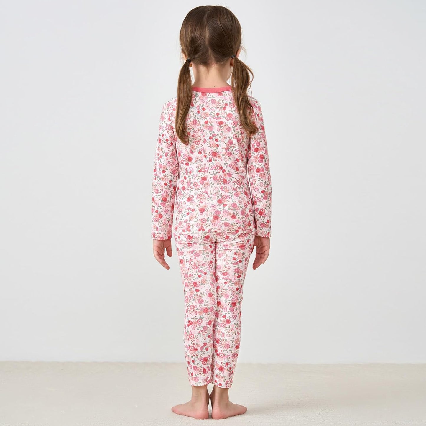 pureborn Baby Toddler Kids Viscose from Bamboo Pajamas Set Pjs 2pcs 18M-8Y