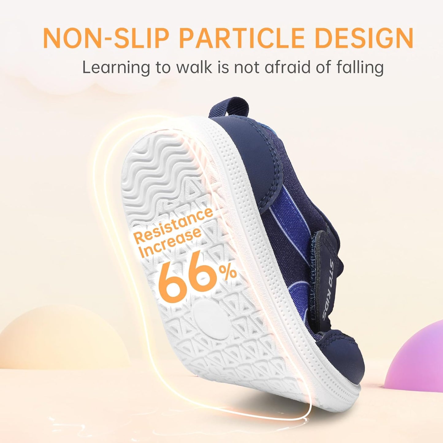 Toddler Wide Toe Box Barefoot Shoes Boys Girls Sneakers Kids Tennis Shoes Preschool Non Slip Lightweight Comfortable First Walking Shoes Running Outdoor Activities